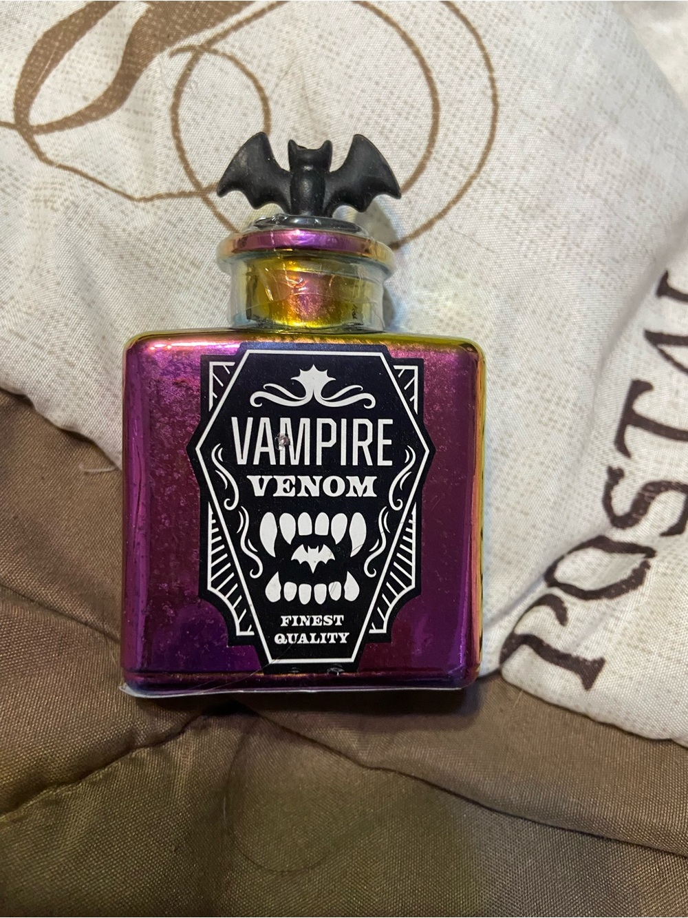 Vampire Venom Decorative Bottle - Iridescent Purple